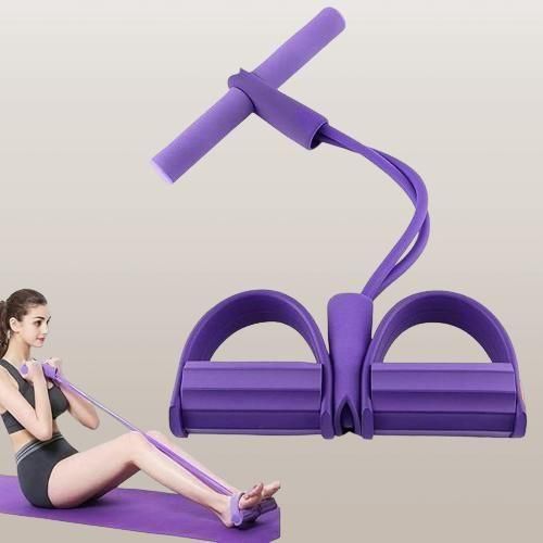 Yoga pedal puller resistance band for home gym and fitness training