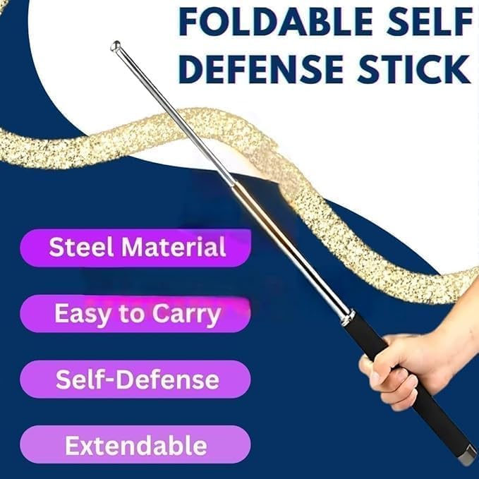 Self Defence Tactical Rod (Heavy Metal and Extendable)