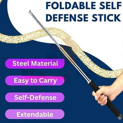 Self Defence Tactical Rod (Heavy Metal and Extendable)