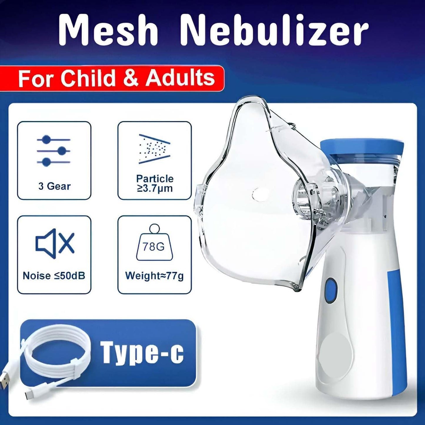 Portable | Nebulizer & Humidifier for Baby & Adults