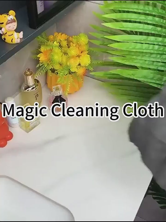 Thickened magic cleaning cloth pack of 5 for glass and home surface cleaning